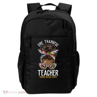 One Thankful Teacher Hispanic Heritage Month Backpack