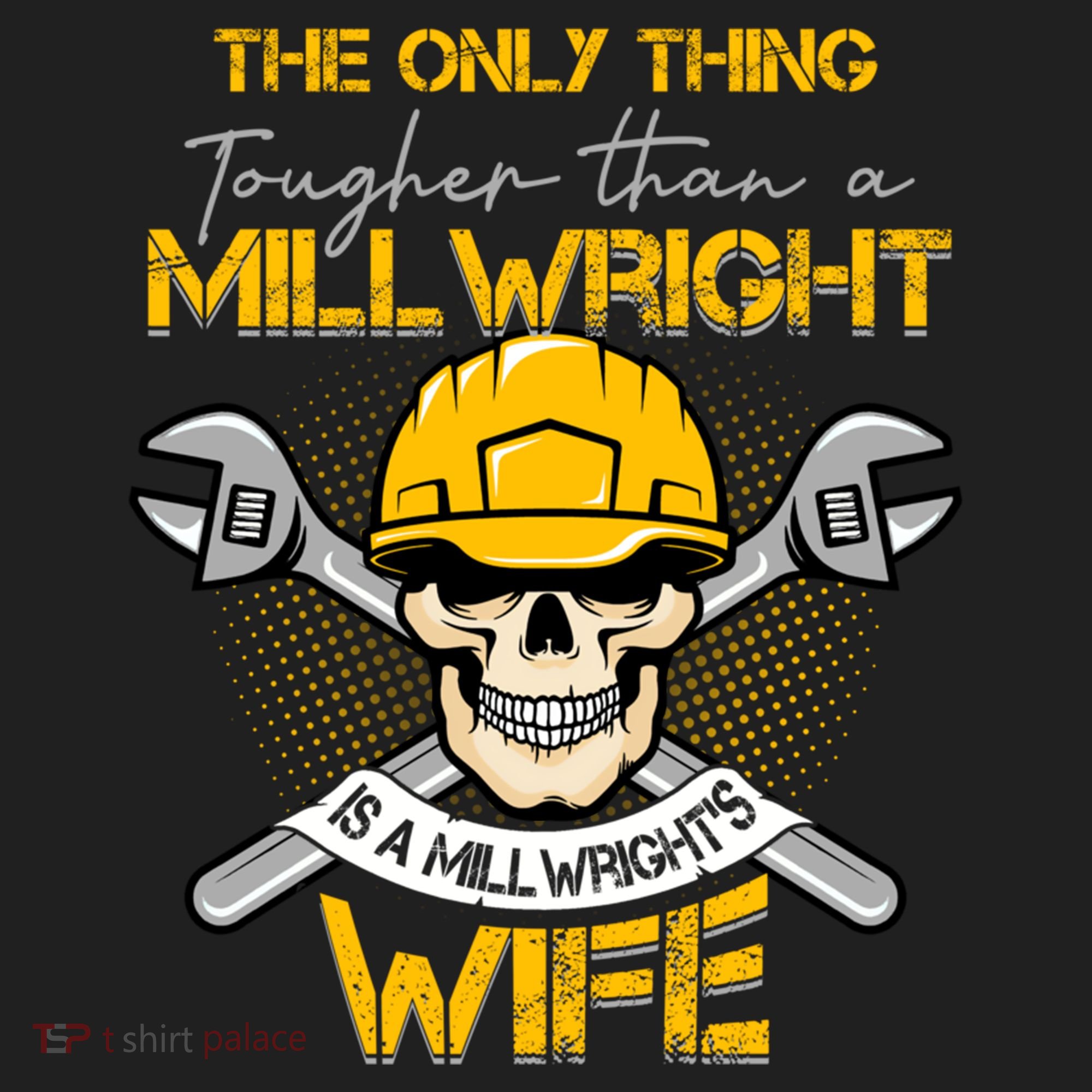Only Thing Tougher Than A Millwright Is A Millwright's Wife Gift Beanie
