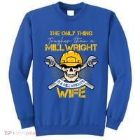Only Thing Tougher Than A Millwright Is A Millwright's Wife Gift Sweatshirt thumb 0