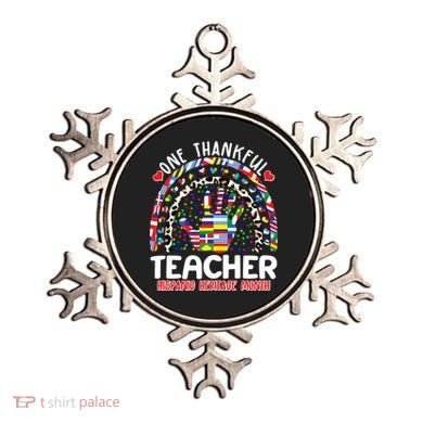 One Thankful Teacher Hispanic Heritage Month Ornament