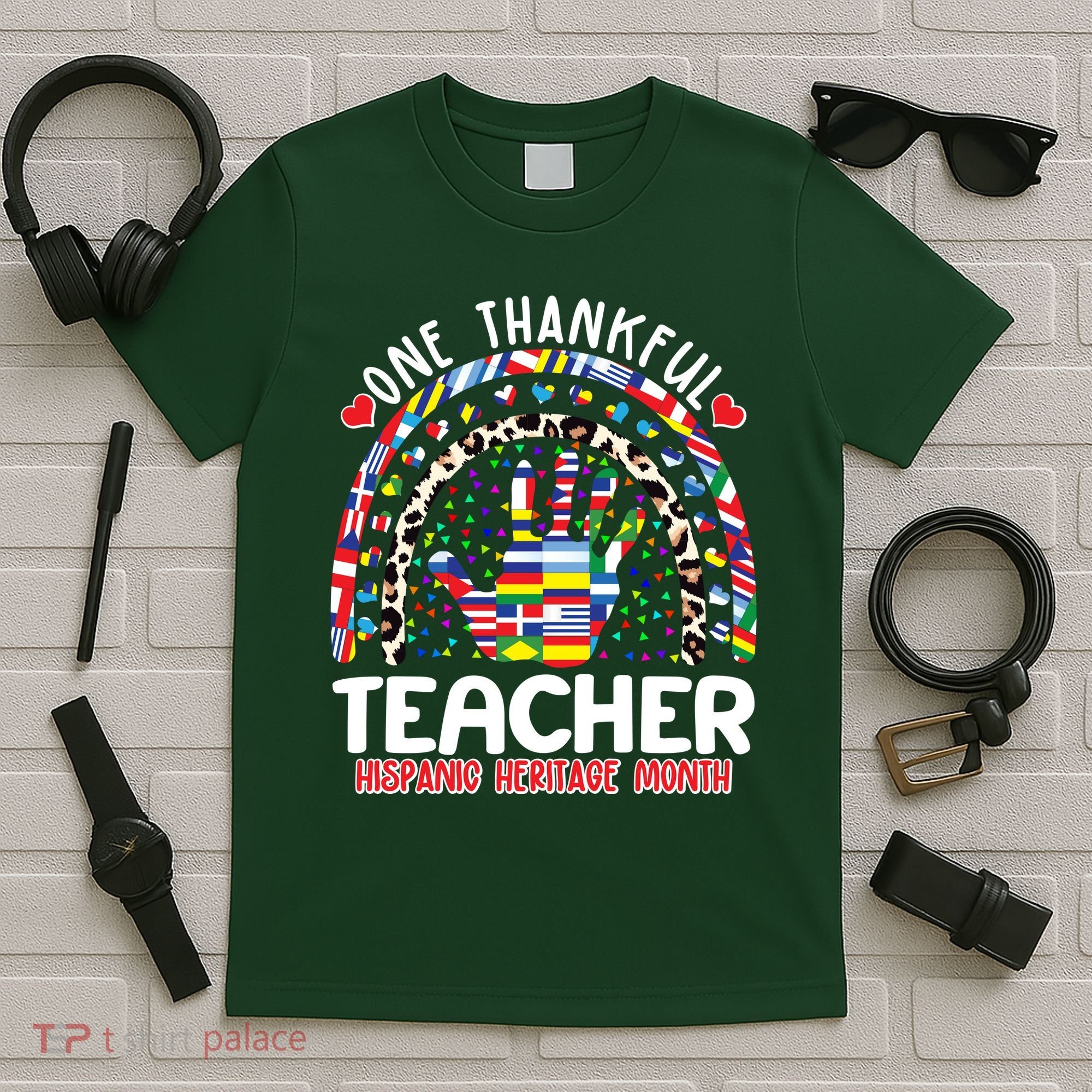 One Thankful Teacher Hispanic Heritage Month T-Shirt