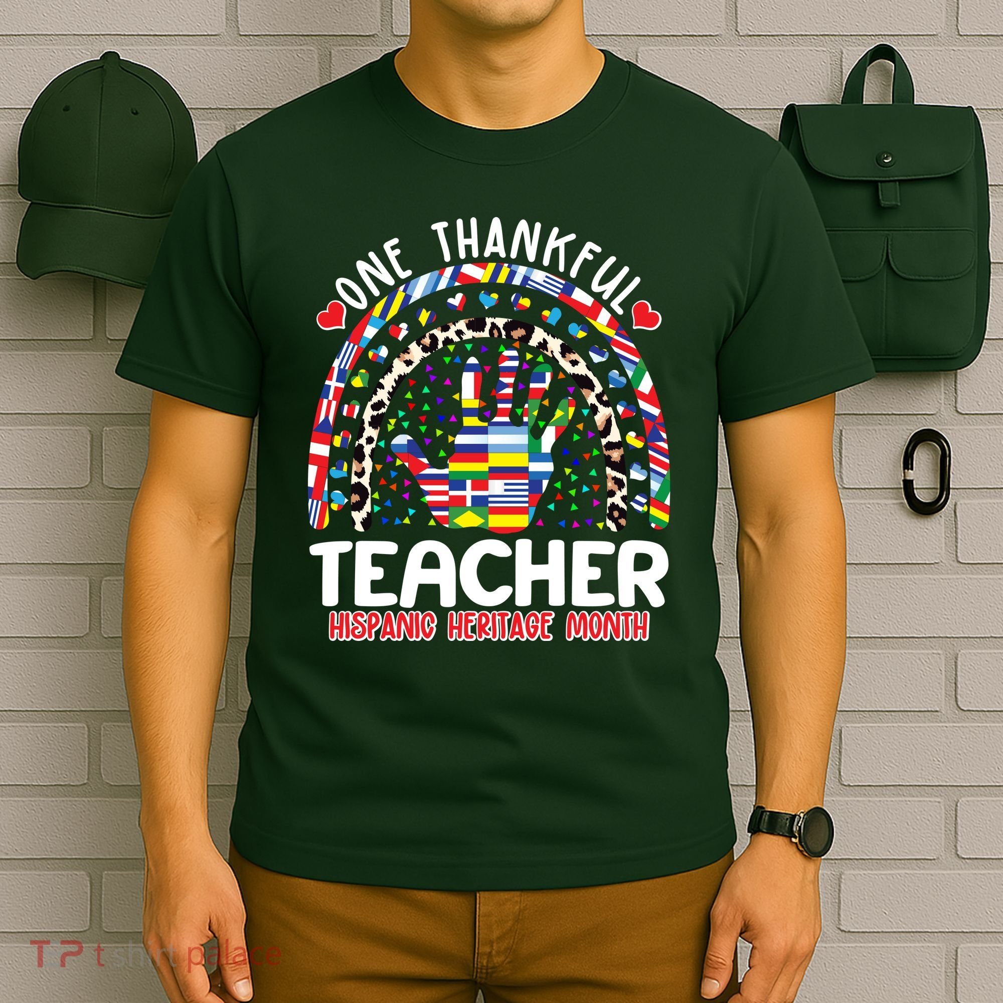One Thankful Teacher Hispanic Heritage Month T-Shirt