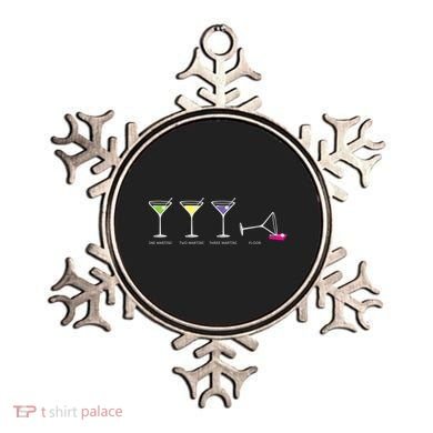 One Two Three Martini Floor For Martini Lovers Cocktail Fans Premium Ornament