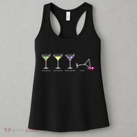 One Two Three Martini Floor For Martini Lovers Cocktail Fans Premium Women's Tank Top thumb 3