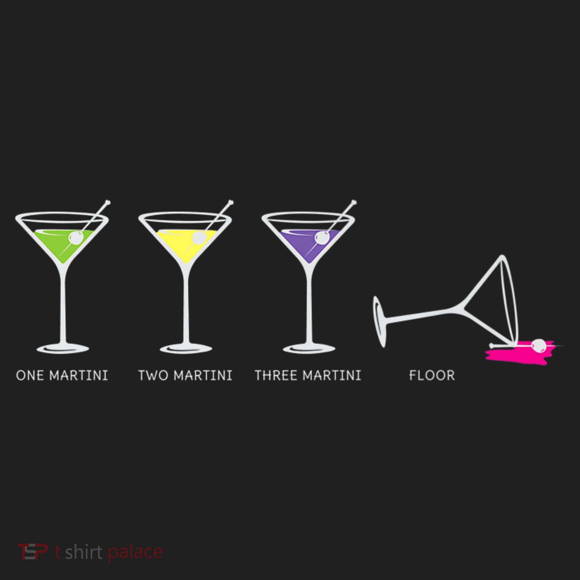 One Two Three Martini Floor For Martini Lovers Cocktail Fans Premium Hat