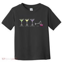 One Two Three Martini Floor For Martini Lovers Cocktail Fans Premium Toddler T-Shirt thumb 0