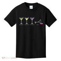 One Two Three Martini Floor For Martini Lovers Cocktail Fans Premium Kids T-Shirt thumb 0