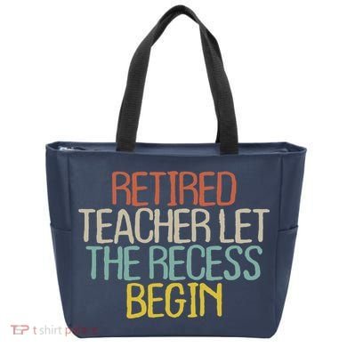 Old Text Vintage Retired Teacher Tote Bag