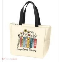 Occupational Therapy Wildflower Book Ot Therapist Assistant Tote Bag thumb 3