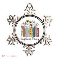 Occupational Therapy Wildflower Book Ot Therapist Assistant Ornament thumb 0