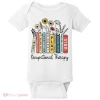 Occupational Therapy Wildflower Book Ot Therapist Assistant Baby Bodysuit thumb 0