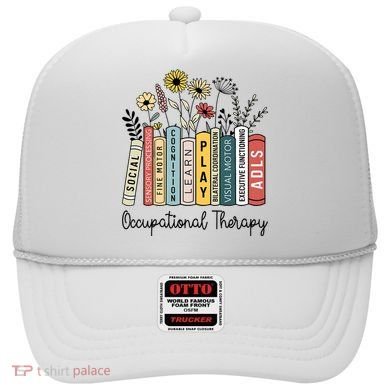 Occupational Therapy Wildflower Book Ot Therapist Assistant Hat