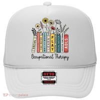 Occupational Therapy Wildflower Book Ot Therapist Assistant Hat thumb 0