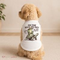 On The Way To Get My Shit Togther Cowboy Frog Turtle Doggie Tank thumb 2