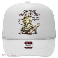 On The Way To Get My Shit Togther Cowboy Frog Turtle Hat thumb 0