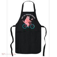 Off To Wreak Havoc Funny Cat Apron thumb 0