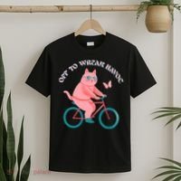 Off To Wreak Havoc Funny Cat T-Shirt thumb 2