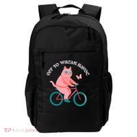 Off To Wreak Havoc Funny Cat Backpack thumb 0