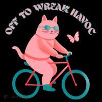 Off To Wreak Havoc Funny Cat Coffee Mug thumb 5