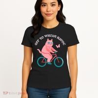 Off To Wreak Havoc Funny Cat Women's T-Shirt thumb 4