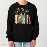 Occupational Therapy Wildflower Book OT Therapist Assistant Women's Sweatshirt thumb 0