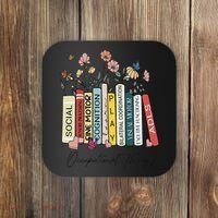 Occupational Therapy Wildflower Book OT Therapist Assistant Coaster thumb 0