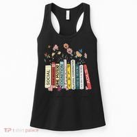 Occupational Therapy Wildflower Book OT Therapist Assistant Women's Tank Top thumb 0