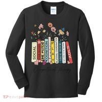 Occupational Therapy Wildflower Book OT Therapist Assistant Kids Long Sleeve Shirt thumb 0