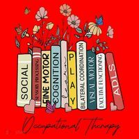 Occupational Therapy Wildflower Book OT Therapist Assistant Santa Hat thumb 1