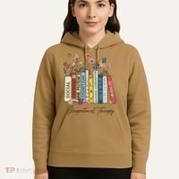 Occupational Therapy Wildflower Book OT Therapist Assistant Hoodie thumb 5