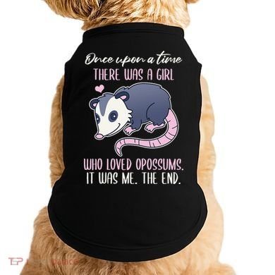 Once There Was A Who Loved Opossums Doggie Tank