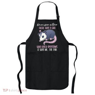 Once There Was A Who Loved Opossums Apron