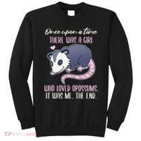 Once There Was A Who Loved Opossums Sweatshirt thumb 0