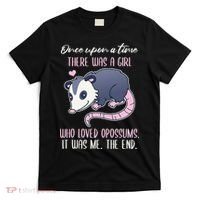 Once There Was A Who Loved Opossums T-Shirt thumb 0
