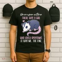 Once There Was A Who Loved Opossums T-Shirt thumb 6