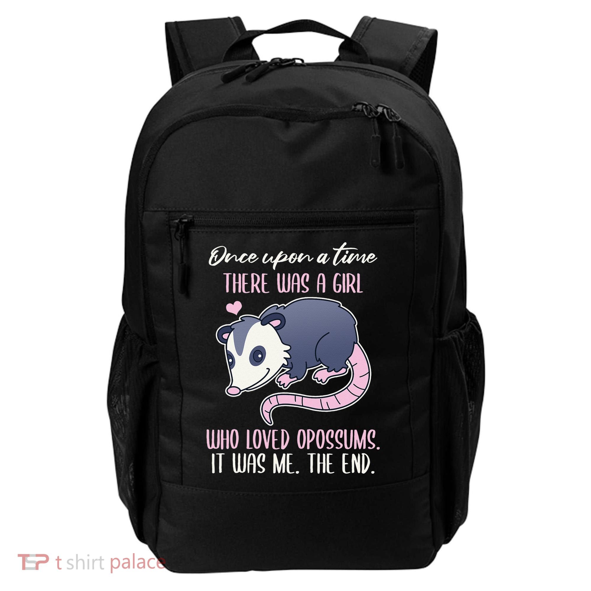 Once There Was A Who Loved Opossums Backpack