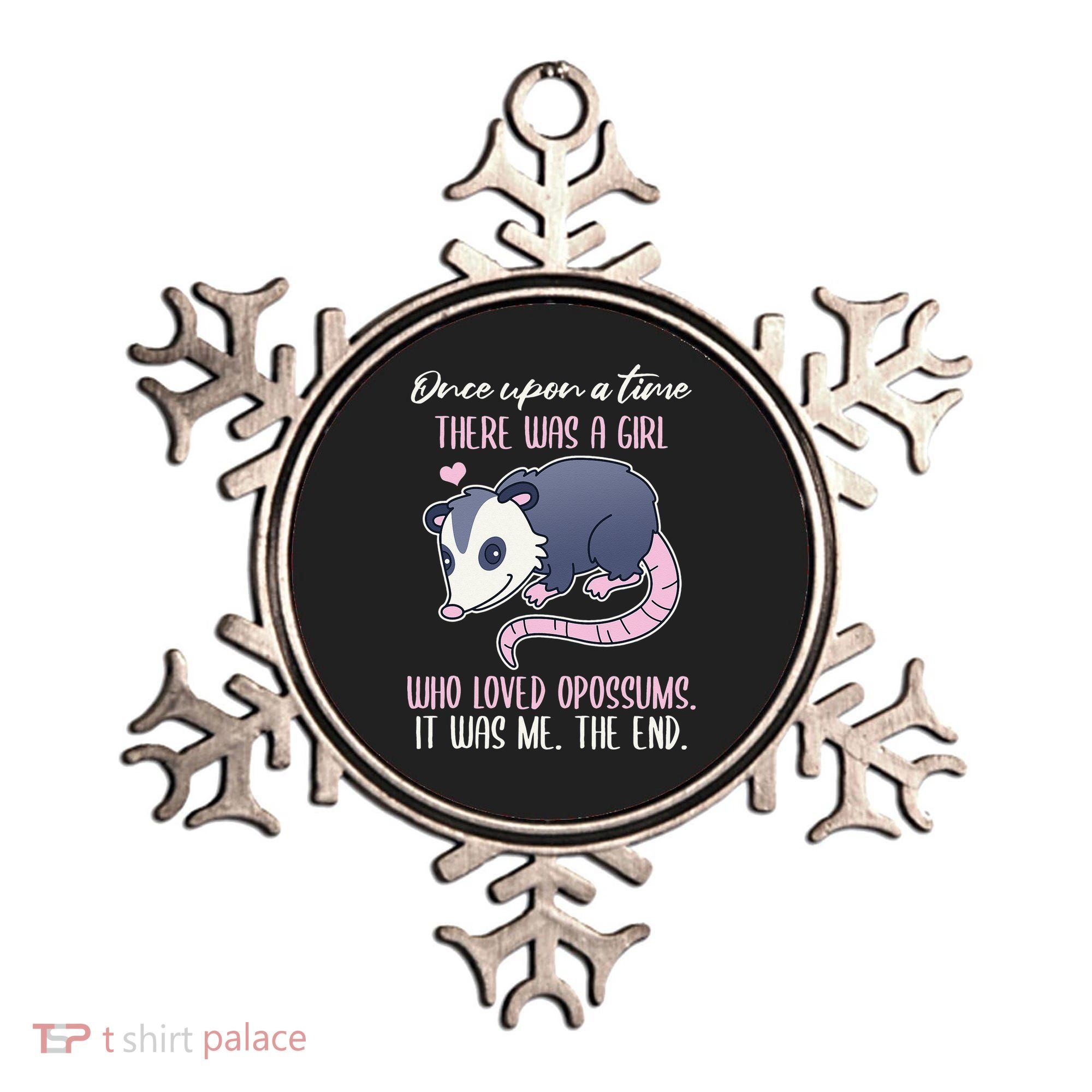Once There Was A Who Loved Opossums Ornament