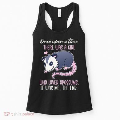 Once There Was A Who Loved Opossums Women's Tank Top