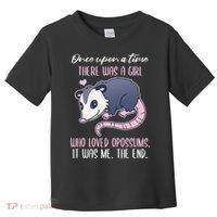 Once There Was A Who Loved Opossums Toddler T-Shirt thumb 0