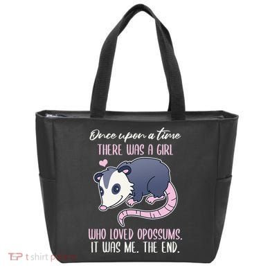 Once There Was A Who Loved Opossums Tote Bag