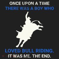 Once Upon A Time There Was A Boy Who Loved Bull Riding Hat thumb 2