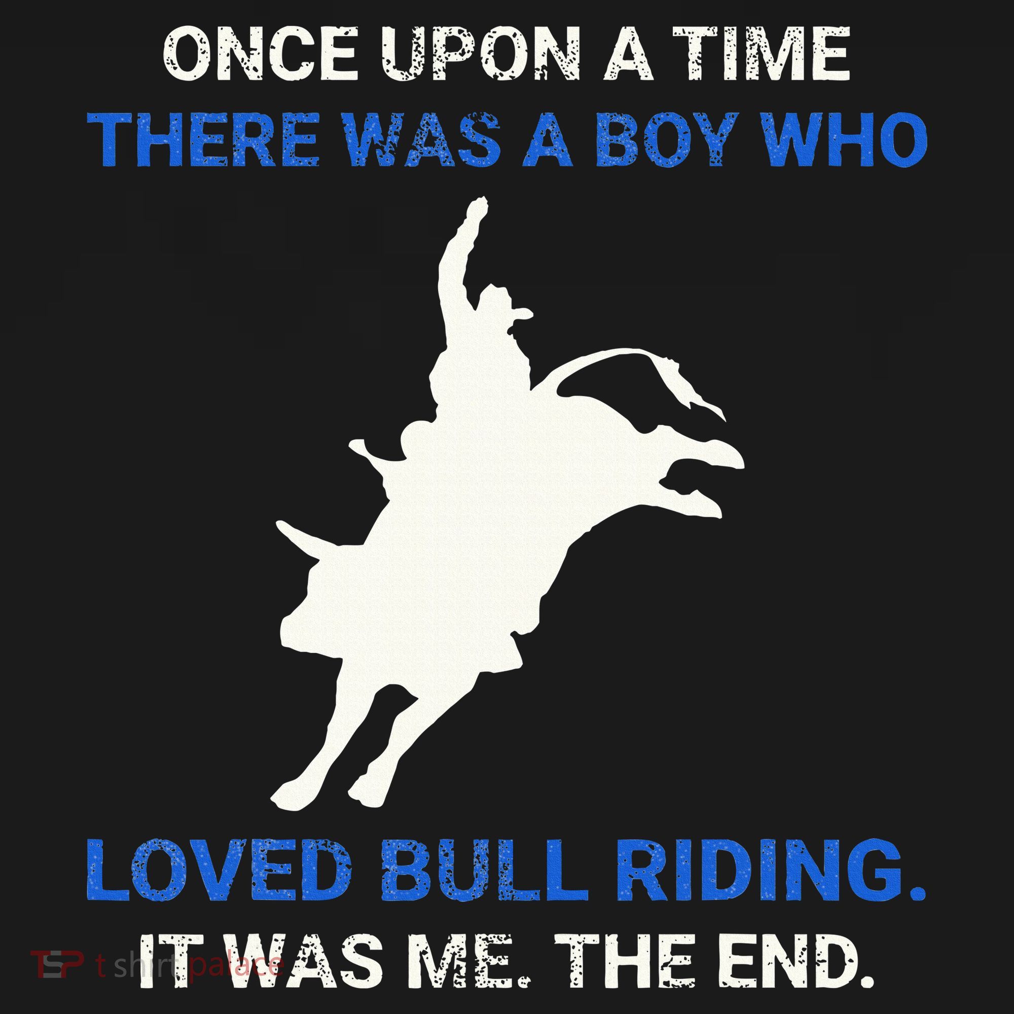 Once Upon A Time There Was A Boy Who Loved Bull Riding Kids Sweatshirt
