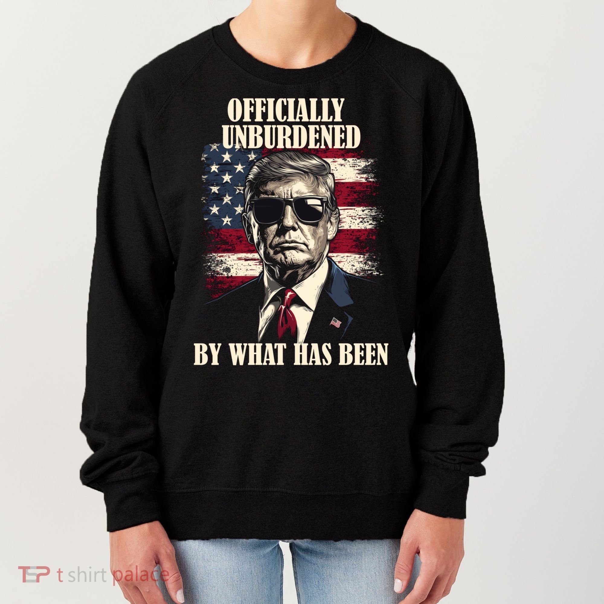 Officially Unburdened By What Has Been Women's Sweatshirt