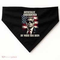 Officially Unburdened By What Has Been USA-Made Doggie Bandana thumb 0