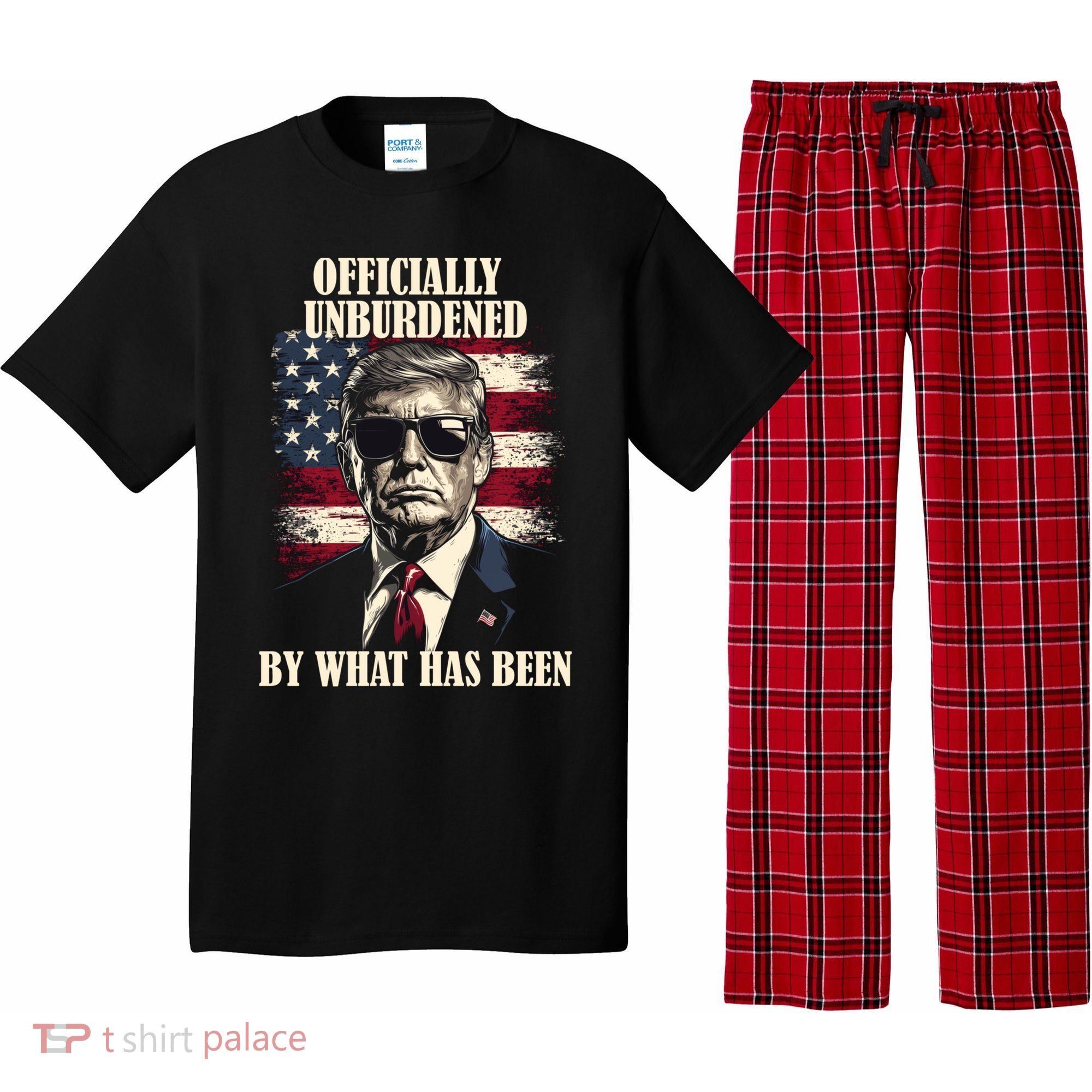 Officially Unburdened By What Has Been Pajama Set