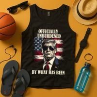 Officially Unburdened By What Has Been Tank Top thumb 4