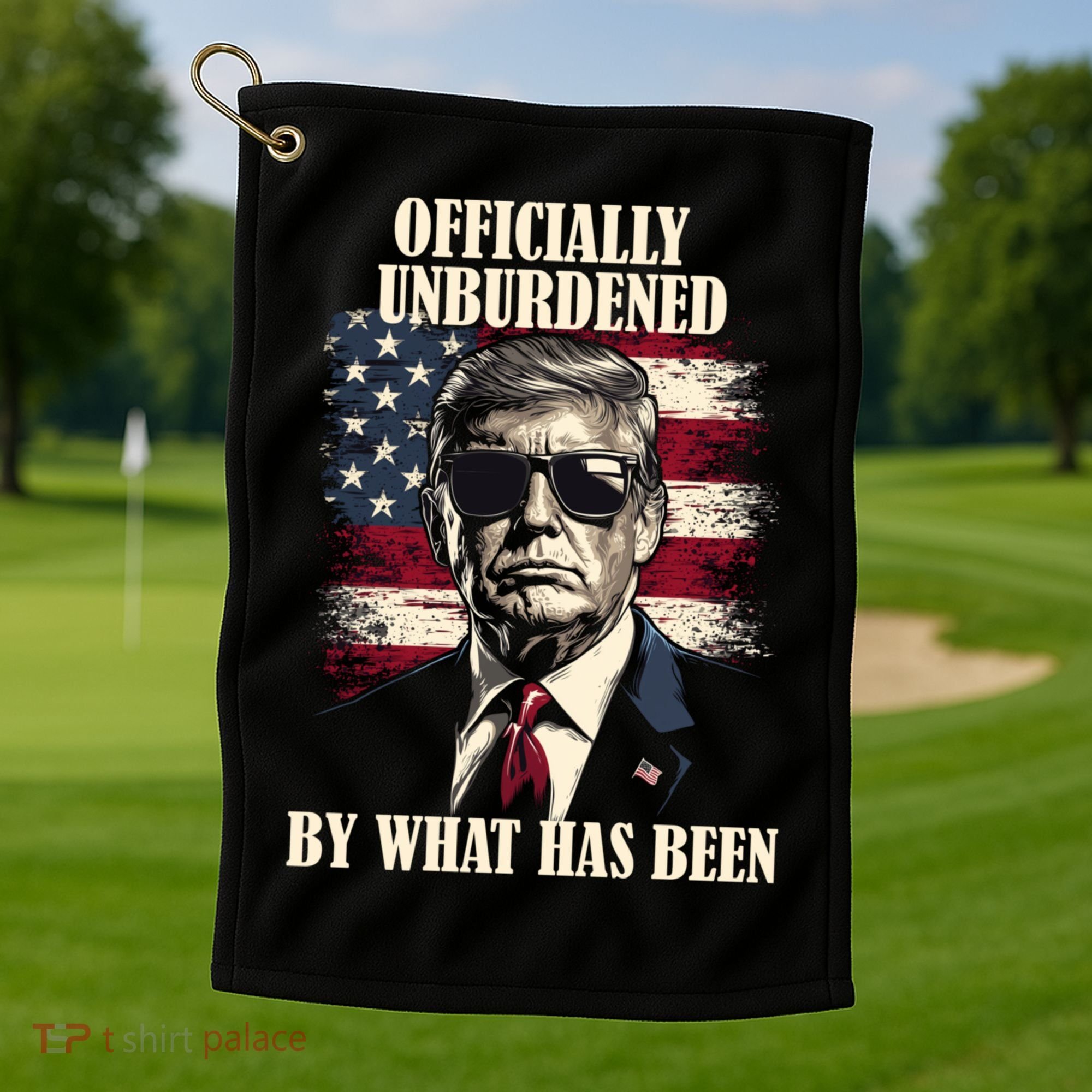 Officially Unburdened By What Has Been Golf Towel