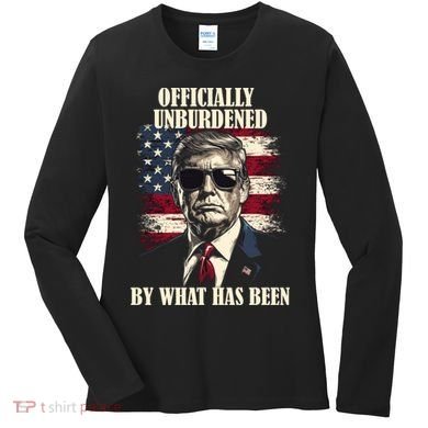 Officially Unburdened By What Has Been Women's Long Sleeve Shirt
