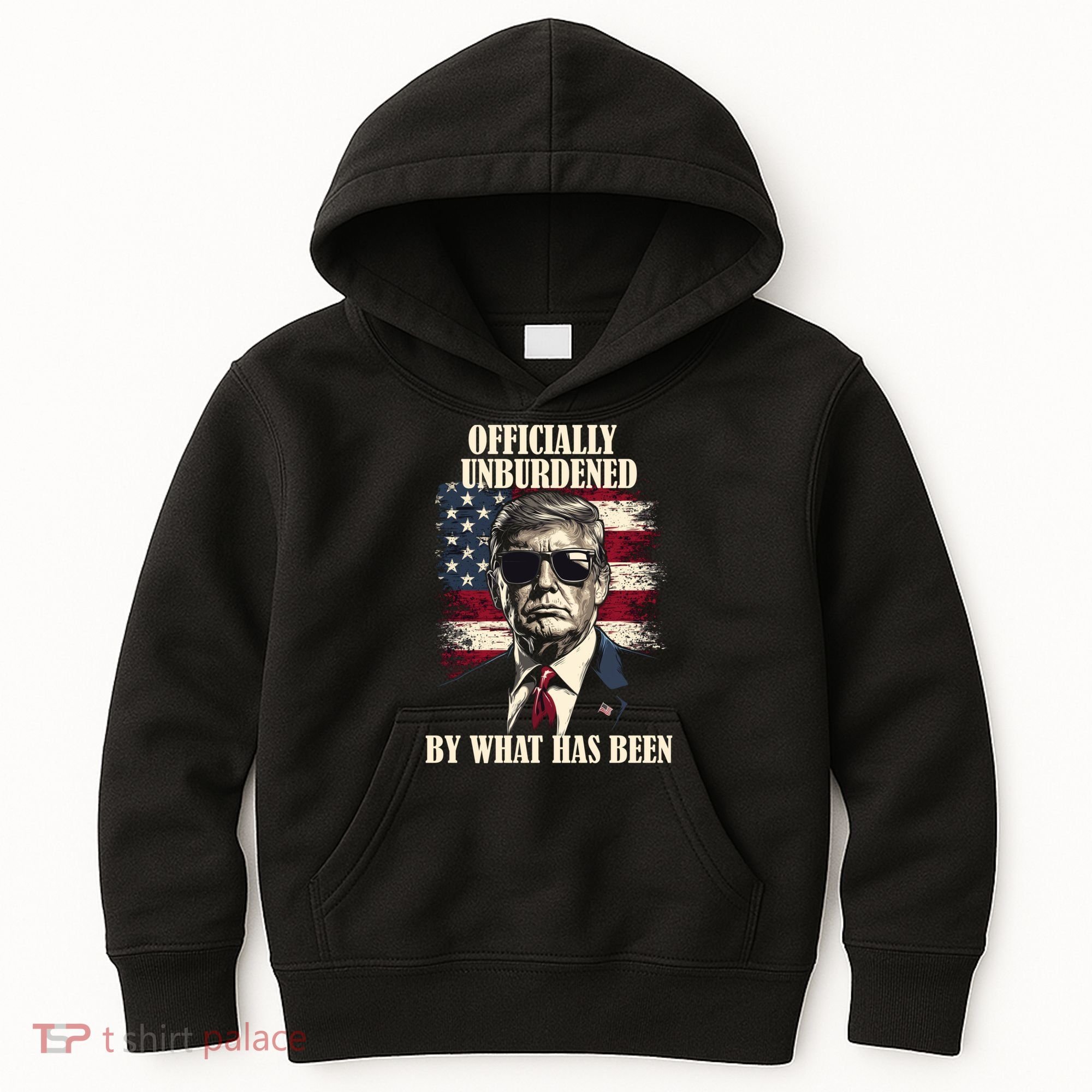 Officially Unburdened By What Has Been Kids Hoodie