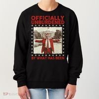 Officially Unburdened By What Has Been Trump Victory Xmas Women's Sweatshirt thumb 0
